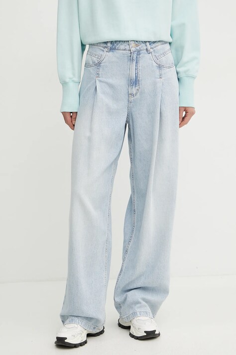 BOSS Orange jeansi femei high waist, 50540261
