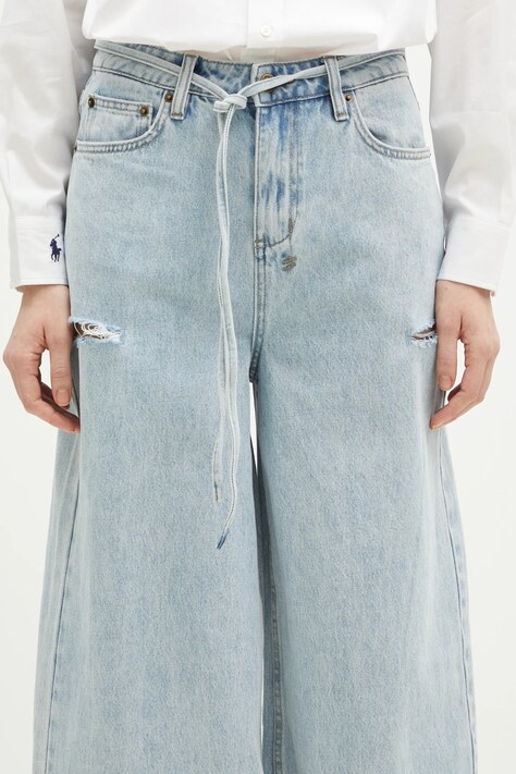 Джинси KSUBI Baggy Jean Rollin Kut Out — фото 4