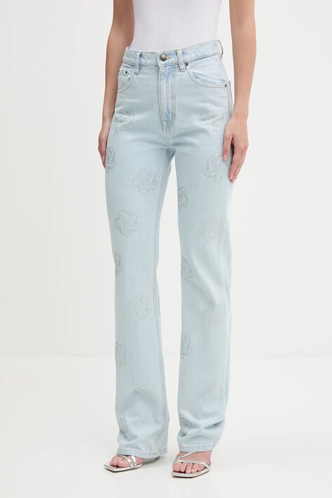 Rotate jeansy damskie high waist 1140631468