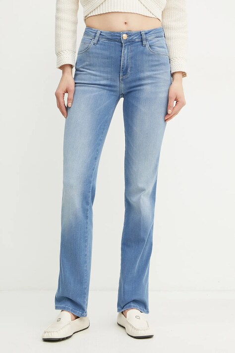Дънки Guess с висока талия W5GA15 D5B42