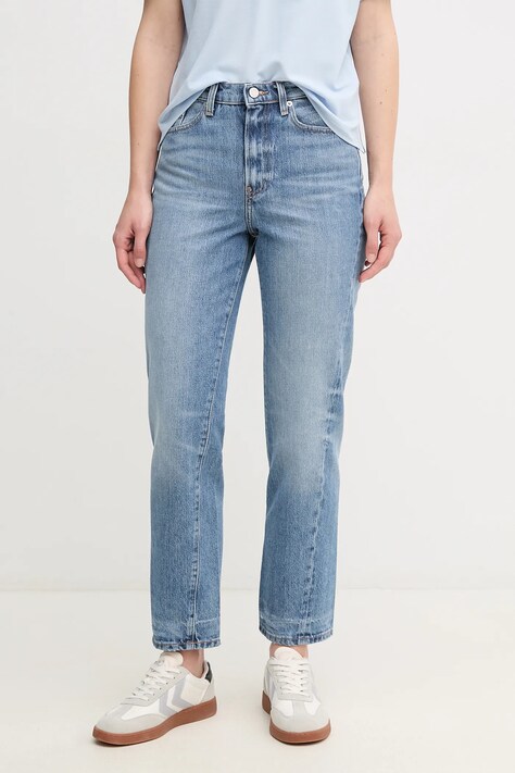 Tommy Hilfiger jeans femei high waist, WW0WW44355