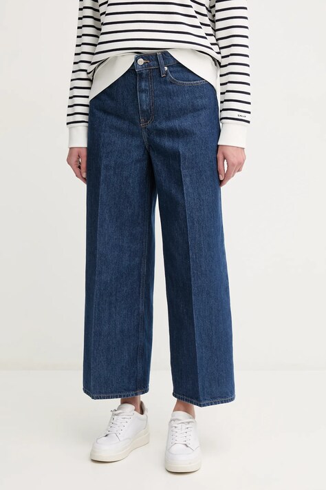 Βαμβακερό τζιν Tommy Hilfiger χρώμα: ναυτικό μπλε, WW0WW44360