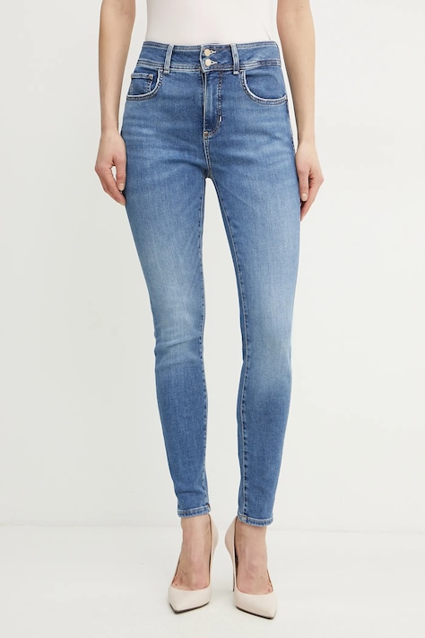 Guess jeans donna colore blu W5GA34 D5Q01
