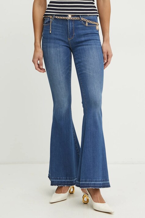 Fracomina jeansi BELLA femei medium waist, FR25SV8040D46002