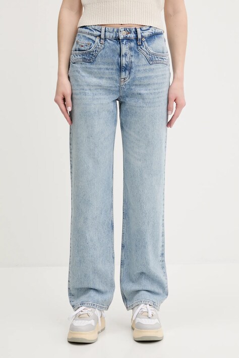 Джинсы Tommy Jeans высокая посадка DW0DW21418