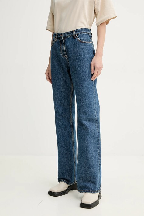Bavlněné džíny Bally dámské, high waist, WTR02L