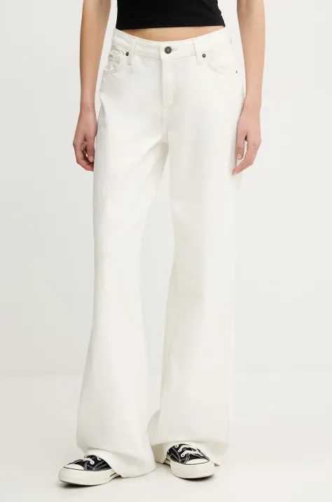 Guess Jeans jeans donna colore bianco W5GA0Y D5M62