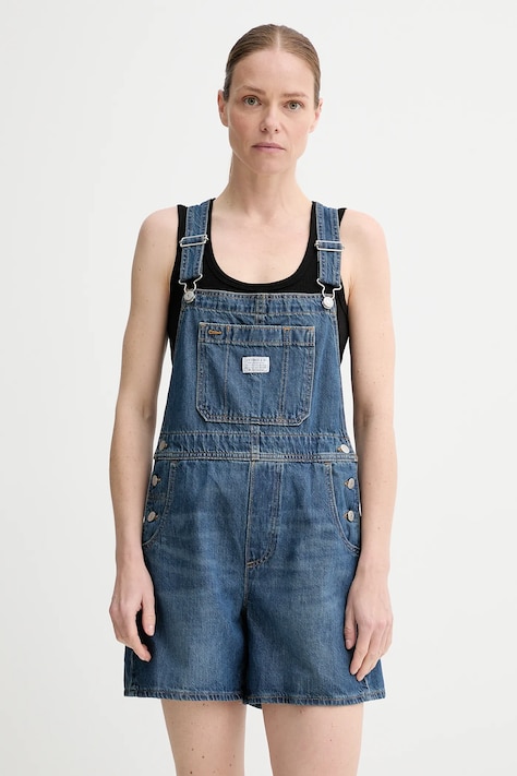Levi's kantáros farmernadrág UTILITY SHORTALL 001UY