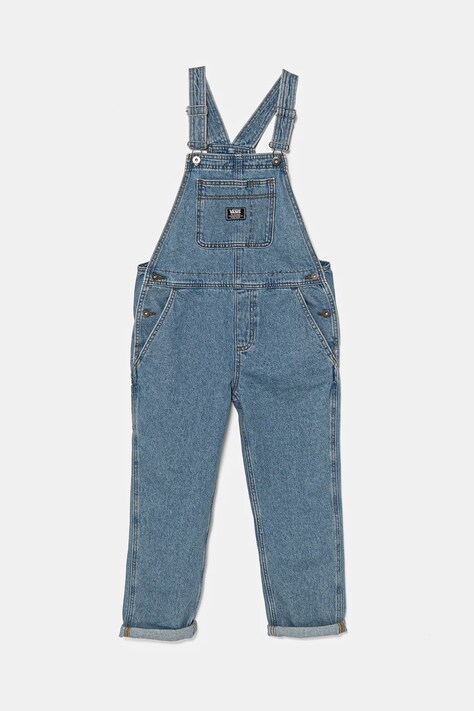 Vans salopete din denim pentru copii Groundwork Denim Overall VN000ME8CDX1