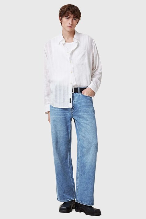 Хлопковые джинсы AllSaints LENNY M011EA