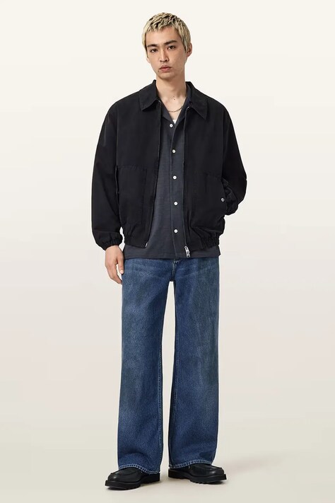 AllSaints джинси straight чоловічі LENNY — SS25-SJM01J, блакитний — фото 7