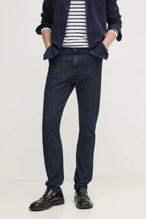 Tommy Hilfiger jeans bărbați, culoarea bleumarin, MW0MW37829