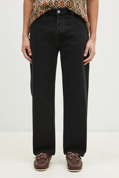 Дънки Drôle de Monsieur Le Jean Noir F-BP164-CO187-BL