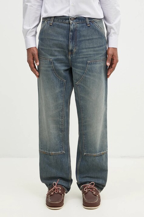 Džíny Carhartt WIP Double Knee Pant pánské, I032699.014Q
