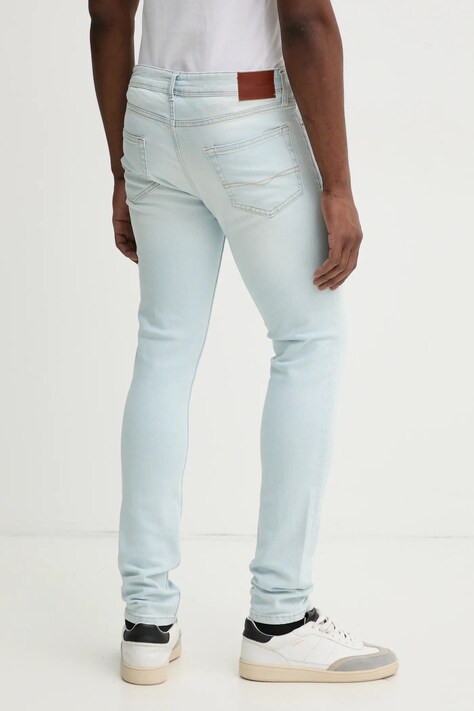 Джинси Pepe Jeans SKINNY JEANS FINSBURY — SS25-SJM08P, блакитний — фото 3