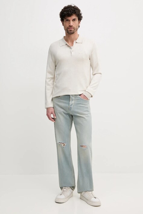 Джинси Pepe Jeans STRAIGHT JEANS '73 TINT — SS25-SJM092, блакитний — фото 3