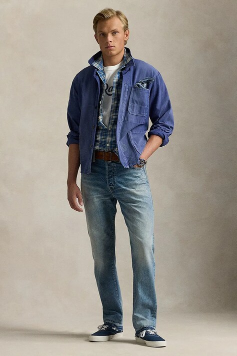 Памучни дънки Polo Ralph Lauren 710931941