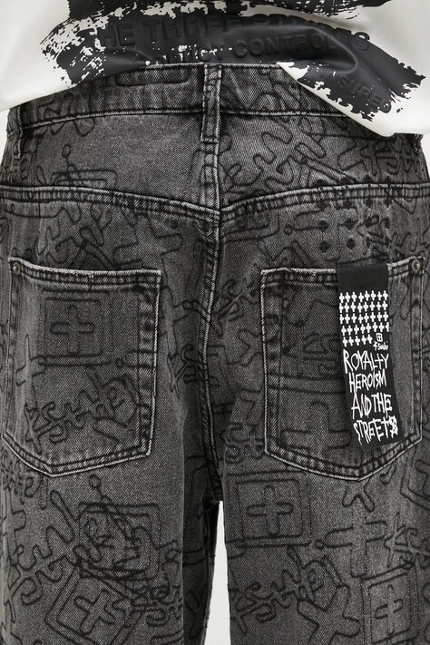 Джинси KSUBI Maxx Stencil Stitch — фото 5