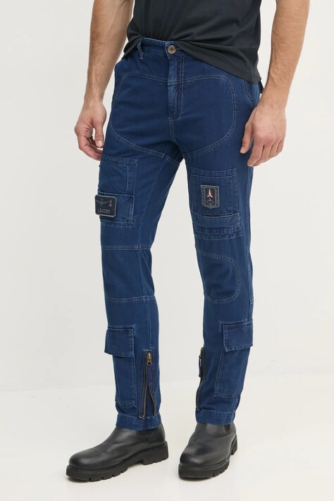 Джинсы Aeronautica Militare мужские цвет синий PA1655CT3507