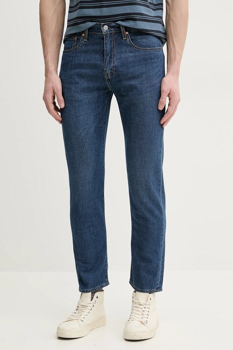 Levi's jeansi 502® TAPER barbati, culoarea albastru marin, 29507
