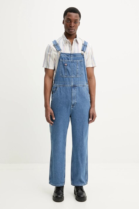 Dickies salopete din denim barbati, DK0A4XYACLB1