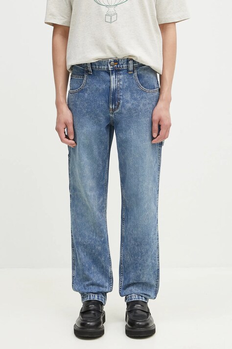 Džíny Dickies Garyville Denim Rinsed Blue W/ Fade pánské, DK0A4XECK211