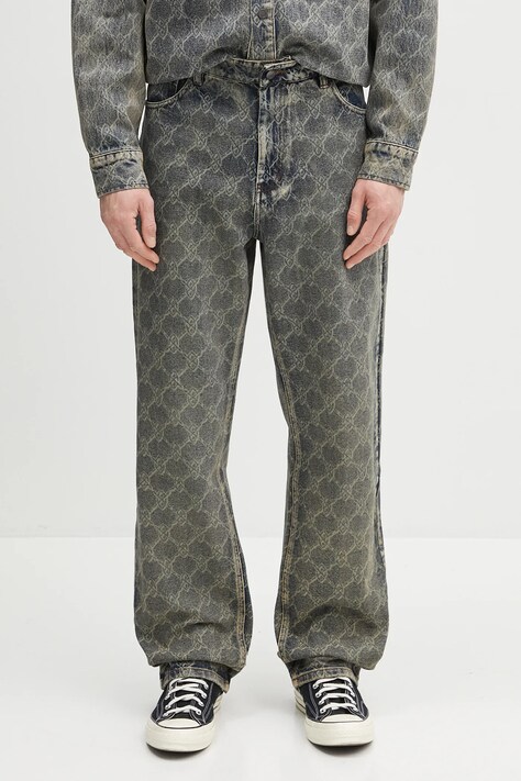 Džíny Daily Paper Shield Laser Washed Jeans pánské, 2511155