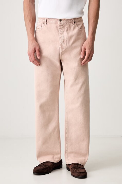 Filling Pieces джинсы relaxed fit Denim розовые 76120769974