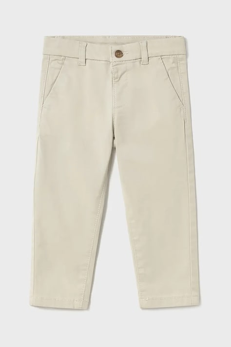 Mayoral pantaloni copii culoarea gri, neted, 522