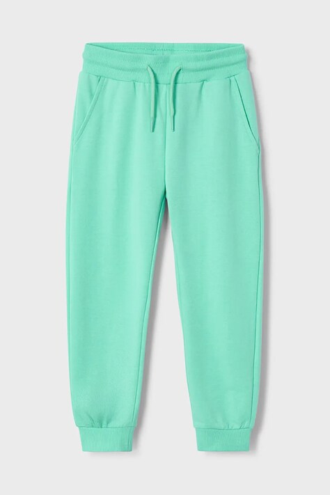 Mayoral pantaloni de trening pentru copii culoarea turcoaz, neted, 742