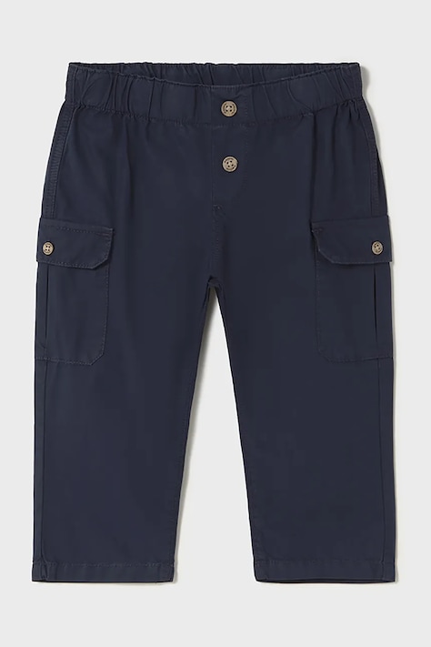 Mayoral pantaloni de bumbac pentru copii culoarea gri, uni, 1581
