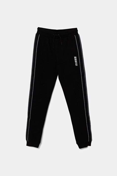 Dětské tepláky Guess černá barva, L5GQ13 KB3P2