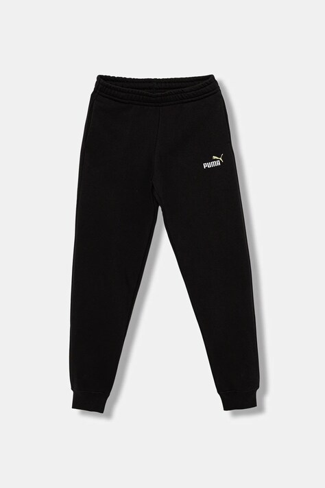 Puma spodnie dresowe dziecięce ESS 2 COLOR No. 1 Logo Sweatpants FL kolor czarny gładkie 685824