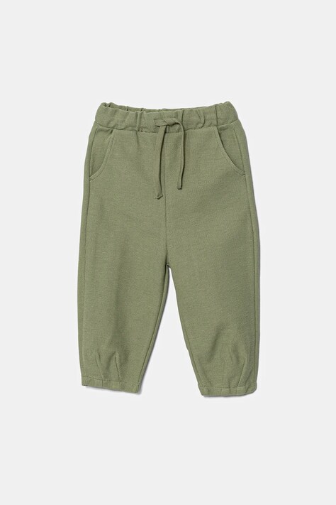 United Colors of Benetton pantaloni tuta in cotone bambino/a colore verde 3HJMGF04M