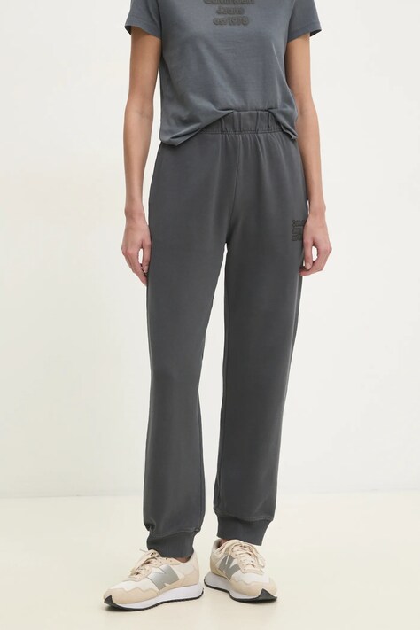 Calvin Klein Jeans pantaloni de trening din bumbac culoarea gri, cu imprimeu, J20J224989