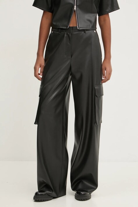 HUGO pantaloni donna colore nero  50534209