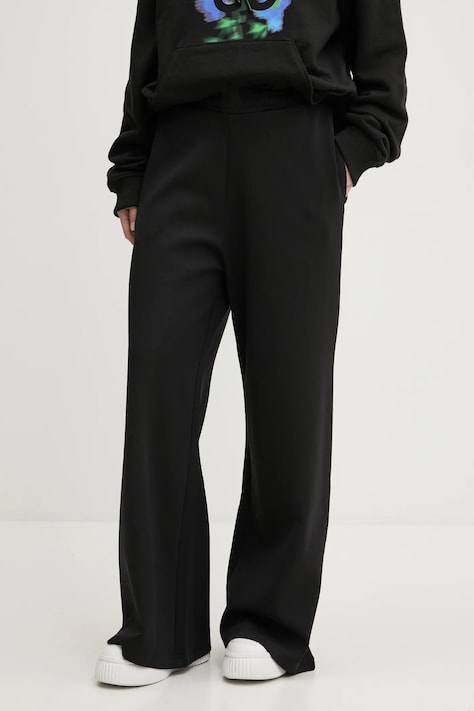 HUGO pantaloni de trening culoarea negru, neted, 50530447