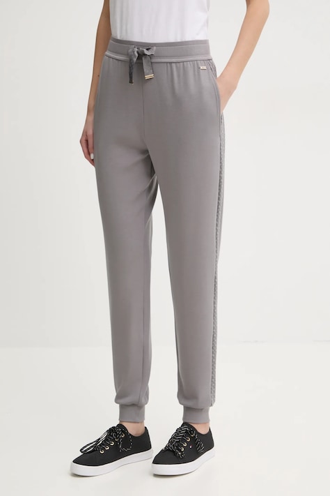 BOSS pantaloni de lounge culoarea gri, 50535841