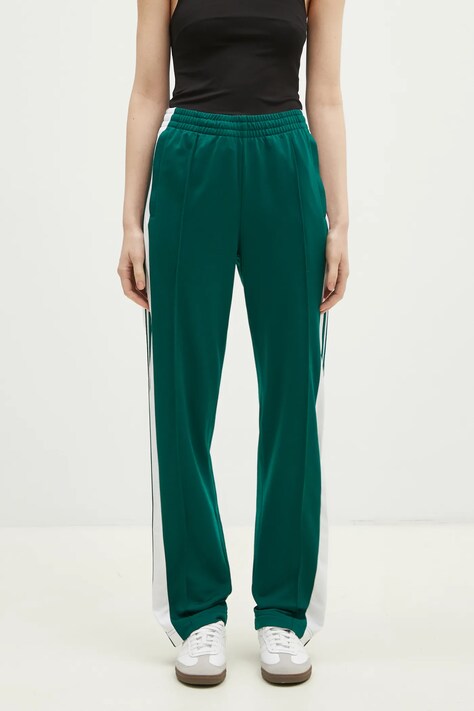 adidas Originals trousers Adibreak women's green color JD0852