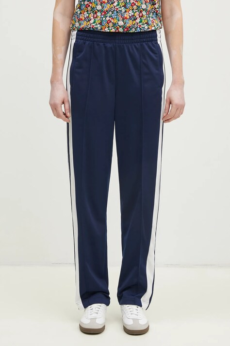 adidas Originals pantaloni de trening Adibreak culoarea albastru marin, cu imprimeu, JD0853