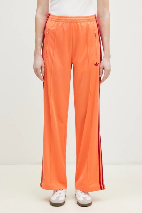 adidas Originals trousers Firebird women's orange color JP2309