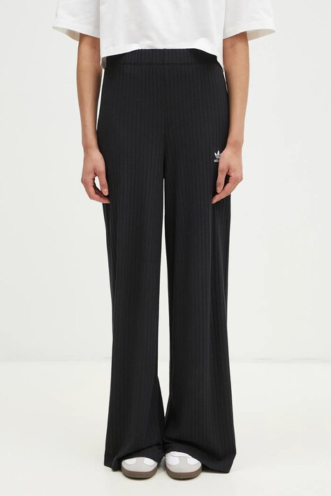 adidas Originals spodnie Essential damskie kolor czarny gładkie JD1499