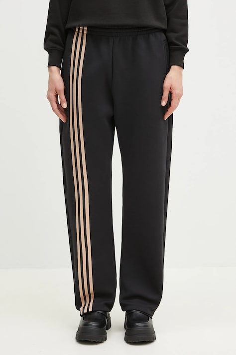 Donji dio trenirke adidas Originals OS SWEATPANT boja: crna, s aplikacijom, JJ0941
