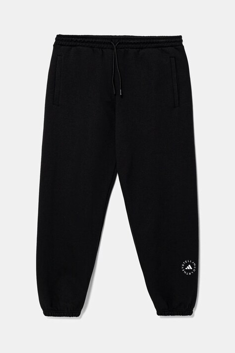 Спортивные штаны adidas by Stella McCartney цвет чёрный с принтом IW6320