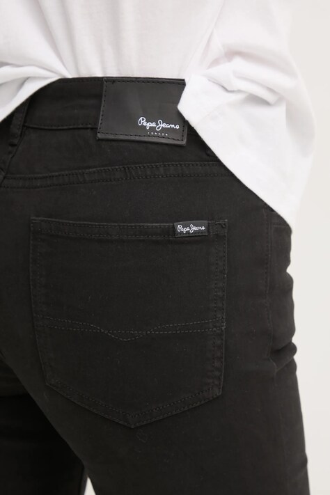 Джинси Pepe Jeans MID RISE SKINNY THELMA — SS25-SPD0AY, чорний — фото 4