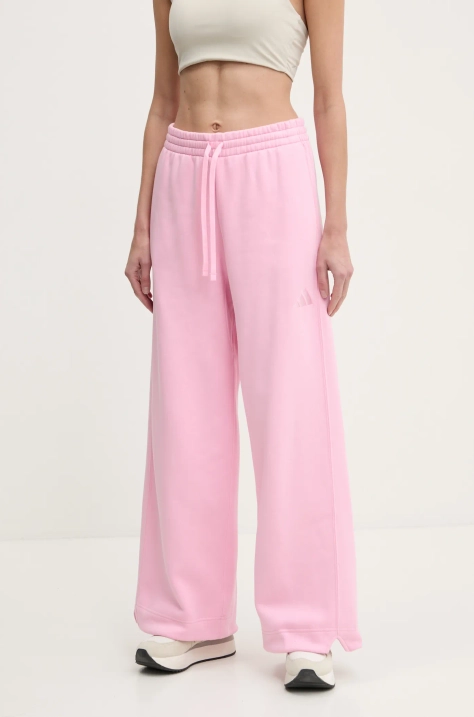 adidas pantaloni della tuta ALL SZN colore rosa JJ1277