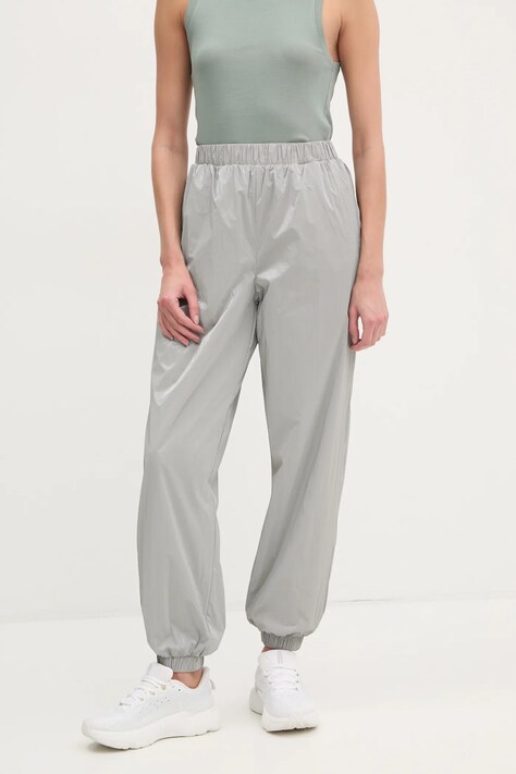 Guess pantaloni de trening CHRIS culoarea gri, neted, V5RB09 WGUJ0