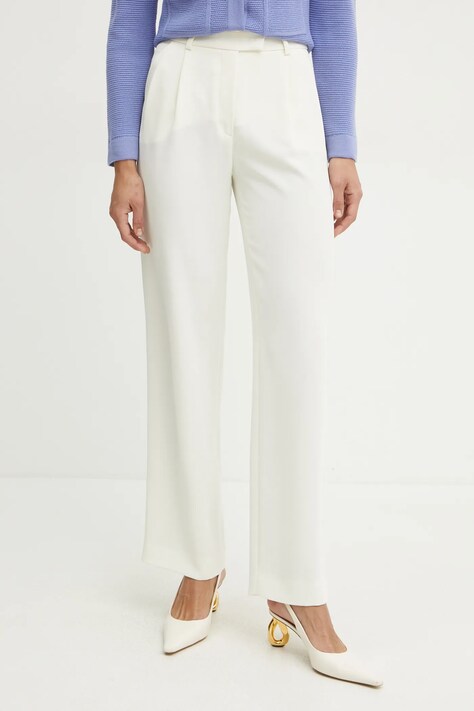 Luisa Spagnoli pantaloni donna colore beige  542021