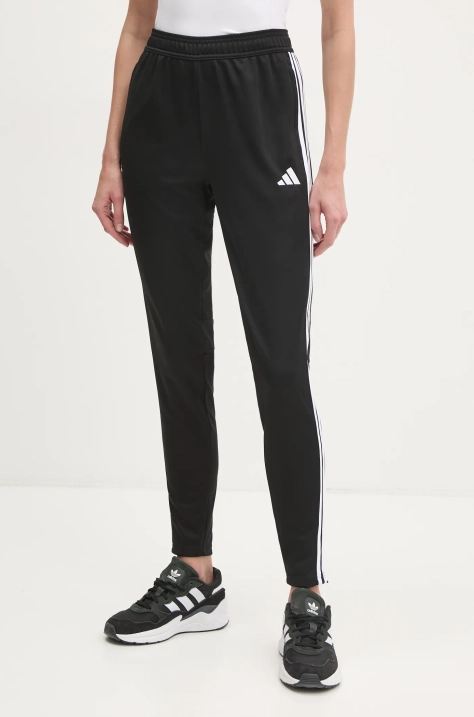 Hlače za trening adidas Performance Tiro Essentials boja: crna, s aplikacijom, JD0569