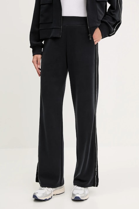 EA7 Emporio Armani pantaloni de trening culoarea bleumarin, cu imprimeu, AF12643.7W000174
